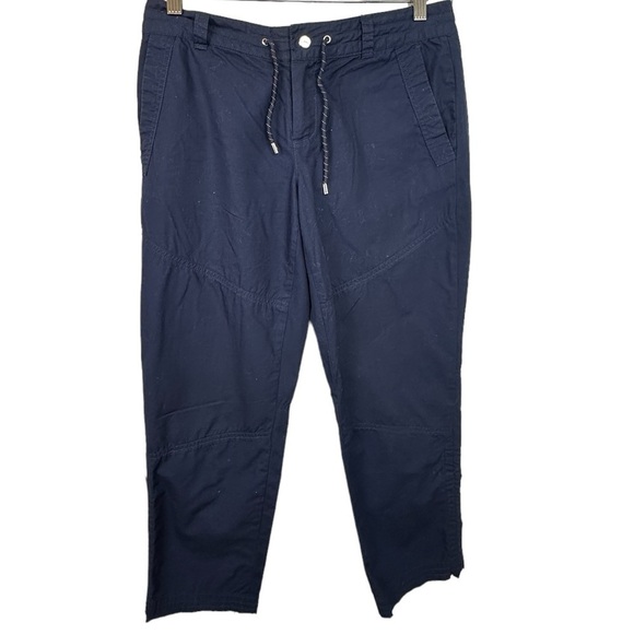 Lauren Ralph Lauren Active Blue Ankle Length Casual Navy Blue Pants Size 4 - Picture 1 of 10